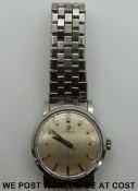 Tissot Seastar automatic gentleman's wristwatch with baton numerals in stainless steel case,
