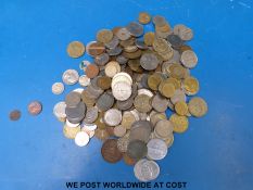 A collection of coins some with silver content