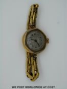 A ladies wristwatch