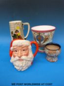 A Royal Doulton large Santa Claus character jug,