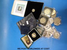 Twenty modern crowns,