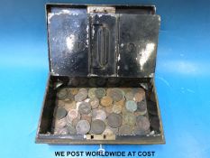 A collection of Georgian coinage etc.