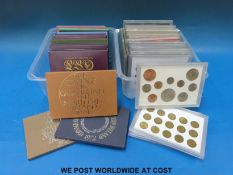 A large collection of 'coinage of Great Britain' commemorative sets