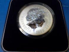 A Queen Mother cased 1998 Guernsey 5oz .