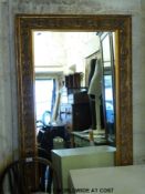 Gilt framed mirror (181 x 80cm)