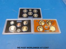 A 2015 United States mint silver proof set,