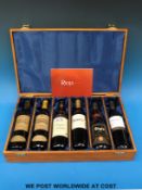 Six bottle Rioja selection box containing: Marques de Arienzo Gran Reserva 1998,
