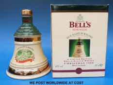 A boxed Wade Bell's whisky 1998 Christmas decanter 70cl