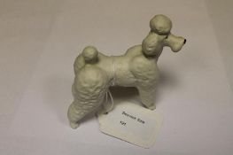 A Beswick Figure : Poodle, model 1386, m