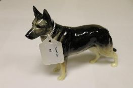 A Beswick Figure : Alsatian - Ulrica of