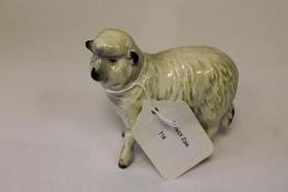 A Beswick Figure : Sheep, model 935, glo