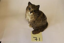 A Beswick Figure : Persian Cat - Seated,