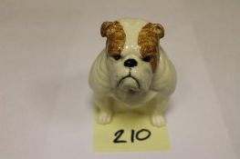 A Beswick Figure : Bulldog, model 3351,
