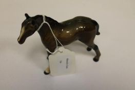 A Beswick Figure : Foal - Larger Thoroug