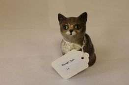 A Beswick Figure : Persian Kitten - Seat