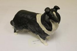 A Beswick Figure : Sheepdog - Large, mod
