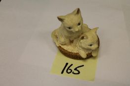 A Beswick Figure : I Spy - Two Kittens,