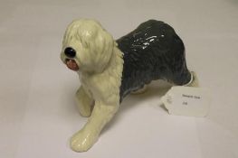 A Beswick Figure : Old English Sheep Dog