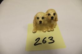 A Beswick Figure : Cocker Spaniels - Sea