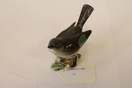 A Beswick Figure : Whitethroat, model 21