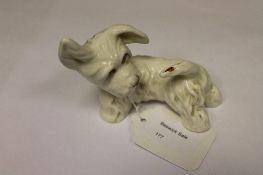 A Beswick Figure : Dog with Ladybird on