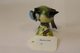 A Beswick Figure : Blue Tit, model 992A,