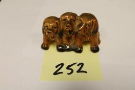 A Beswick Figure : Three Puppies, model
