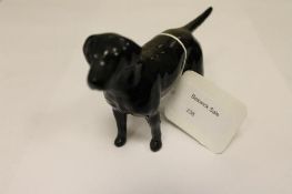 A Beswick Figure : Labrador - Small, mod