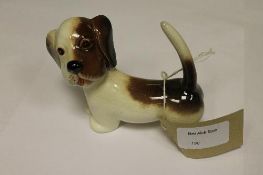 A Beswick Figure : Comical Dachshund, mo