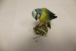 A Beswick Figure : Blue Tit, model 992B,