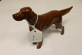 A Beswick Figure : Irish Setter - Sugar