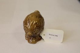 A Beswick Whisky Flask : Haggis Bird, mo