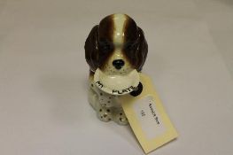 A Beswick Figure : Spaniel - My Plate, m