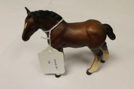 A Beswick Figure : Shire Foal - small, m