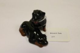 A Beswick Figure : Rottweilers -One Seat