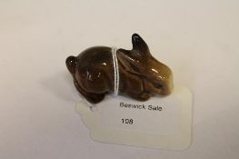 A Beswick Figure : Rabbit - Crouching, m