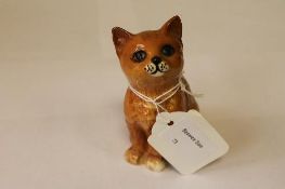 A Beswick Figure : Persian Kitten - Seat