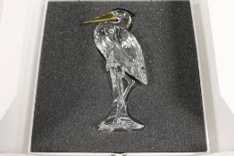 A Swarovski silver crystal figure - Hero