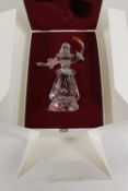 A Swarovski crystal figure - Masquerade