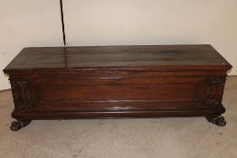 A seventeenth century Italian cassone, o