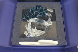 A Swarovski crystal figure -Wonders of t