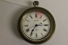 A Ulysse Nardin deck watch in silver , w