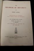 Owen Jones :  The Grammar of Ornament, with one hundred folio plates drawn on stone by F. Bedford,