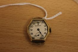 A Rolex 9ct gold wrist watch, numbered 20346/1417.