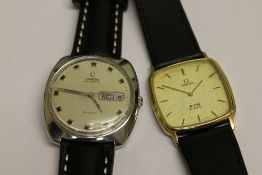 An Omega de Ville steel automatic gentle