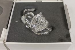 A Swarovski crystal figure - Inspiration