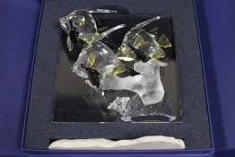 A Swarovski crystal figure - Wonders of