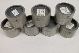 A collection of six Swarovski crystal ornaments, boxed.