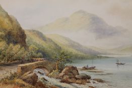 F. Pearson : Fishing boats on calm water