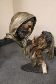 A Mark Hopkins bronze sculpture - Innocence, limited edition, height 49 cm. CONDITION REPORT: Good